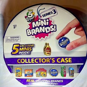 NIP.  Zuru MiniBrands, Collector’s Case. Series 3.